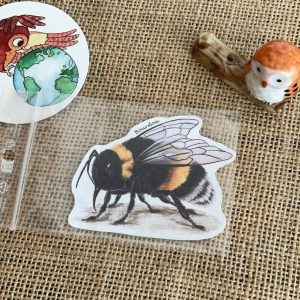 Sticker naturaliste, le bourdon